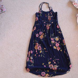 Long floral dress